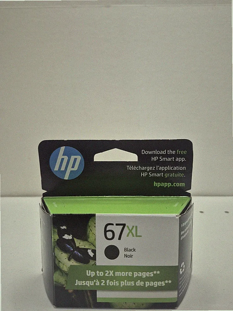 3YM57AN New Genuine HP 67XL Black High Yield Ink Cartridge 07/2027