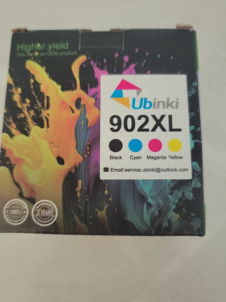 Printer Ink Cartridges Ubinki Brand Replacement For HP902XL