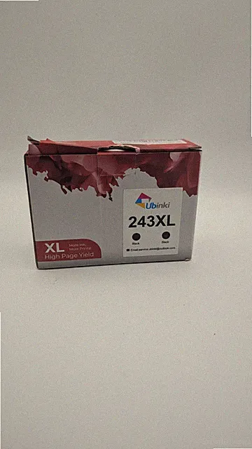 Ubinki 243XL Black Ink Cartridge One Cartridge Only