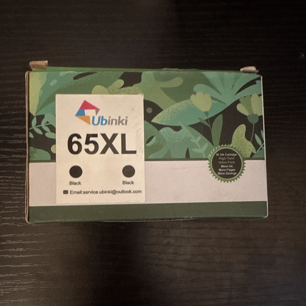 Ubinki 65XL Black Printer Ink Cartridge Multi-Pack, Model & MPN 65XL
