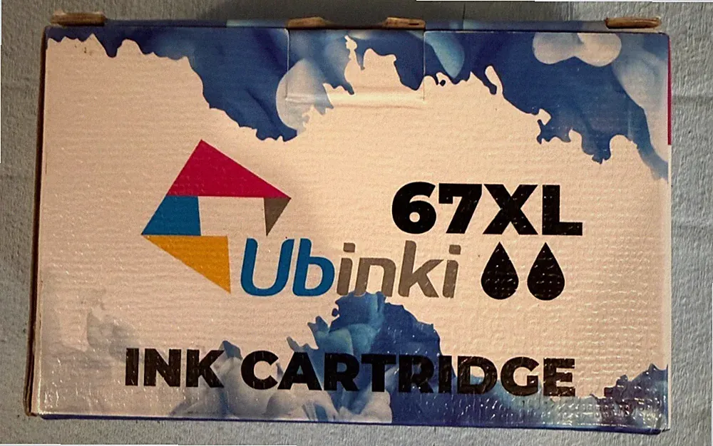 Ubinki 67xl Ink Black Cartridges - New
