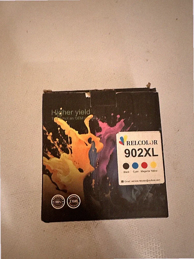 Ubinki 902 XL. Ink. Black,cyan,magenta,yellow. Brand New